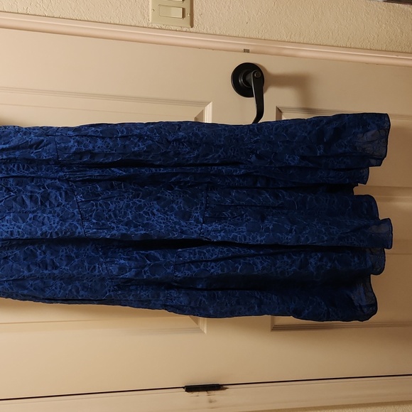 NWT Club Monaco Traveling Tiers Maxi Dress. Size 10, 12 - Picture 7 of 13